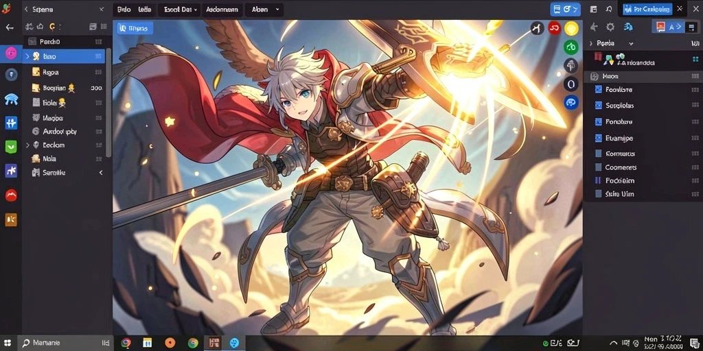 Tangkapan layar ketiga menunjukkan fitur multiplayer yang menyenangkan.