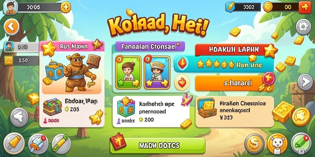 Fitur turnamen yang kompetitif dan mengasyikkan.