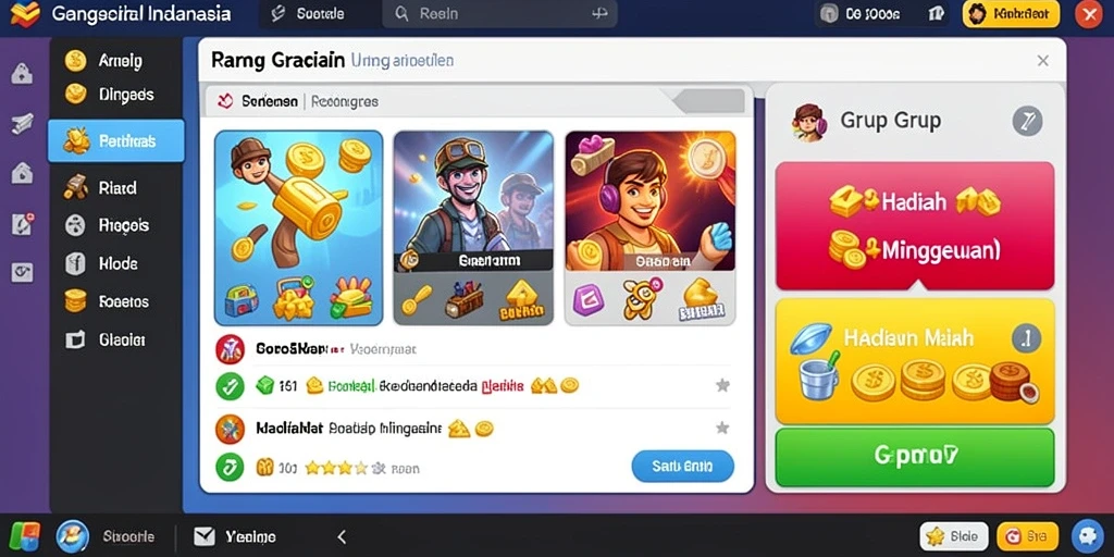 Momen seru dalam permainan multiplayer.