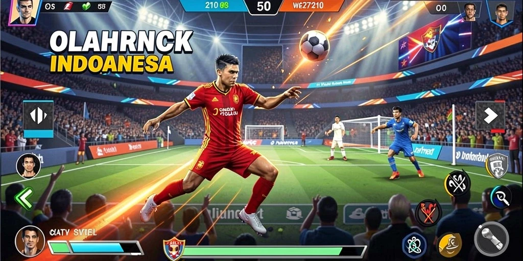 Pengaturan level yang penuh warna dan menantang.