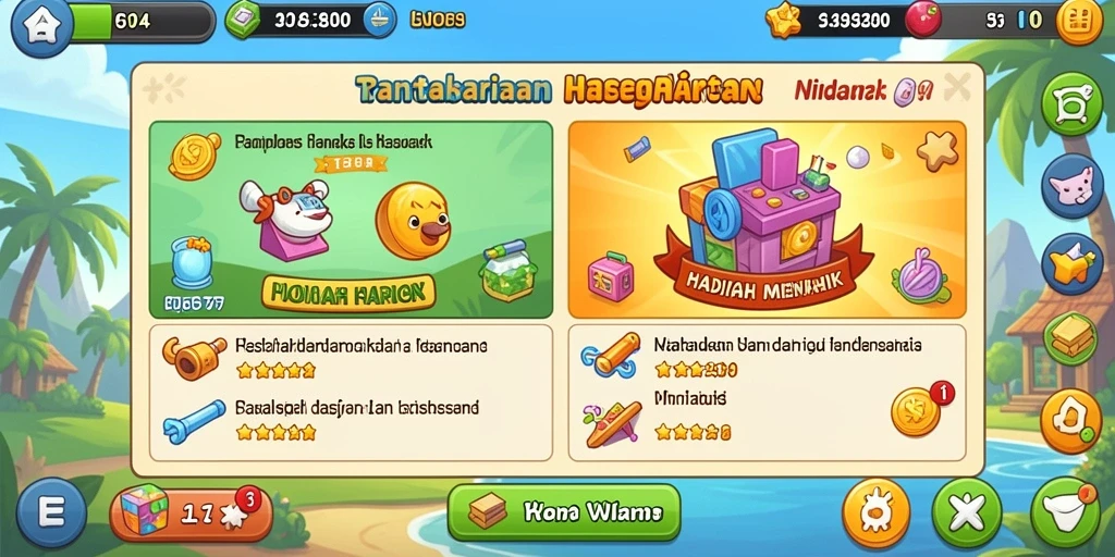 Gameplay seru dengan berbagai tantangan menunggu.
