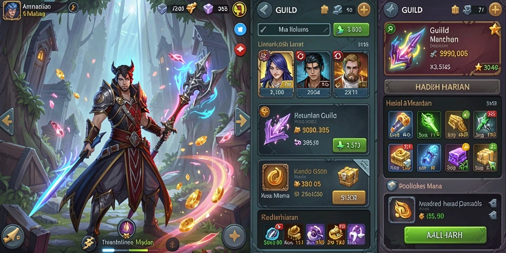 Sistem reward yang menarik dan menguntungkan.